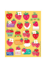 SCENTED STICKER: STRAWBERRY - 80 STICKERS