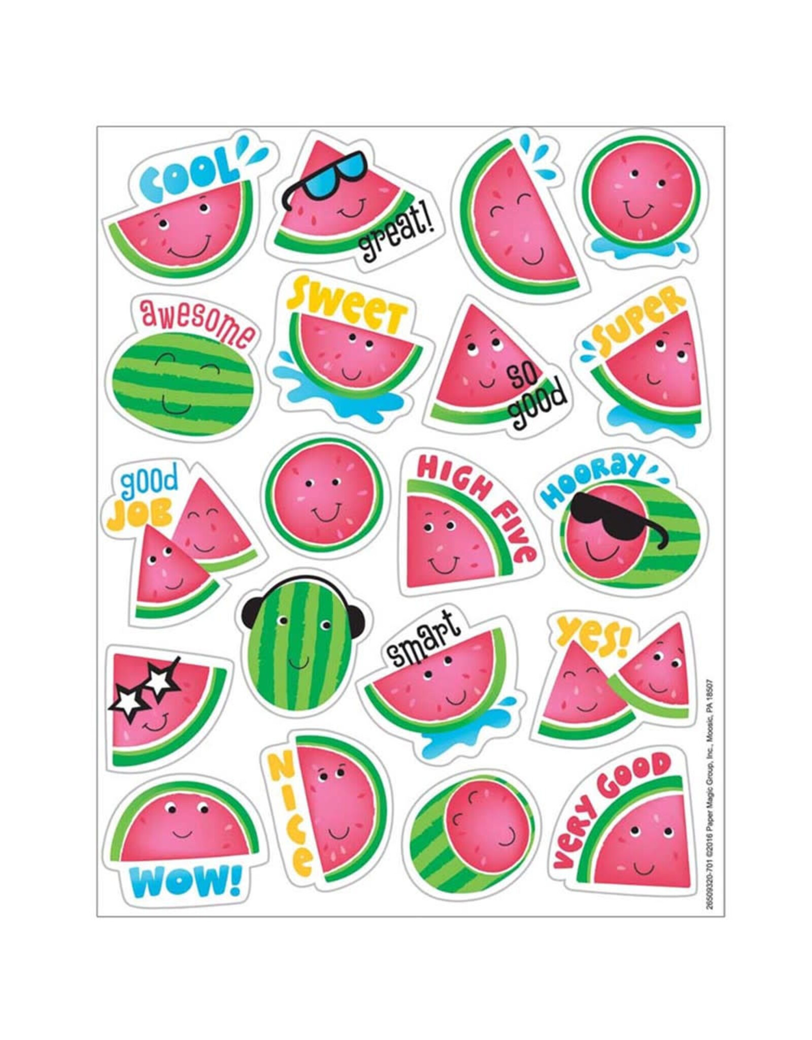 STICKER: WATERMELON SCENTED MOTIVATION - 80 STICKERS