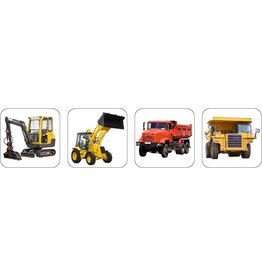 STICKERS: THEME CONSTRUCTION - 120 STICKERS