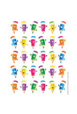 STICKERS: PENCIL THEME - 120 STICKERS