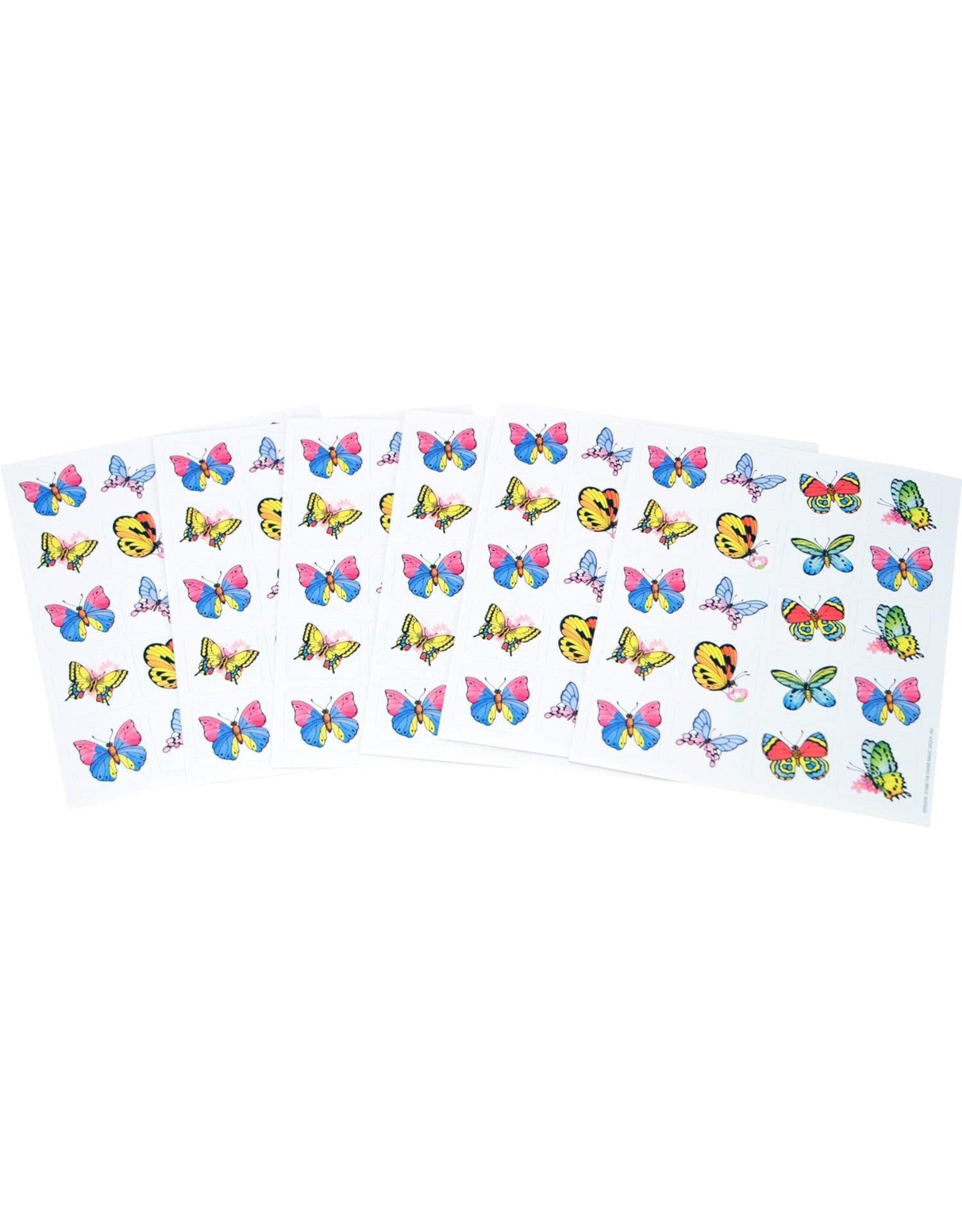 EUREKA STICKERS: THEME BUTTERFLIES - 120 STICKERS