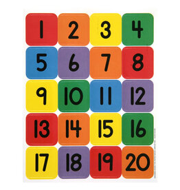EUREKA STICKERS: THEME NUMBERS 1-20 - 120 STICKERS