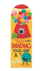 EUREKA BOOKMARK SCENTED BUBBLE GUM 24 PIECES