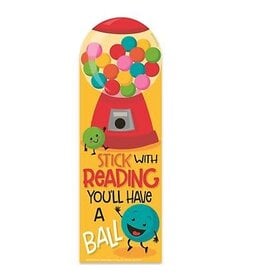 EUREKA BOOKMARK SCENTED BUBBLE GUM 24 PIECES