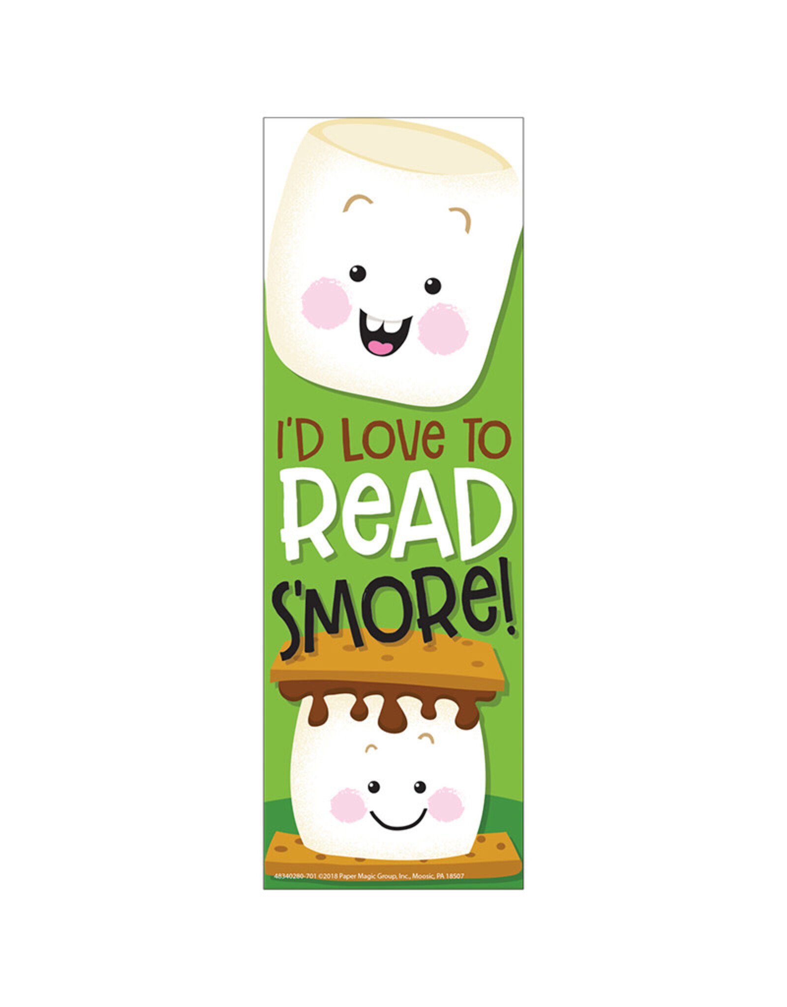 SCENTED BOOKMARK MARSHMALLOW 24 PIECES