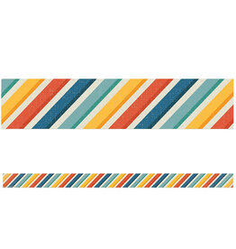 STRAIGHT BORDER: ADVENTURE STRIPES