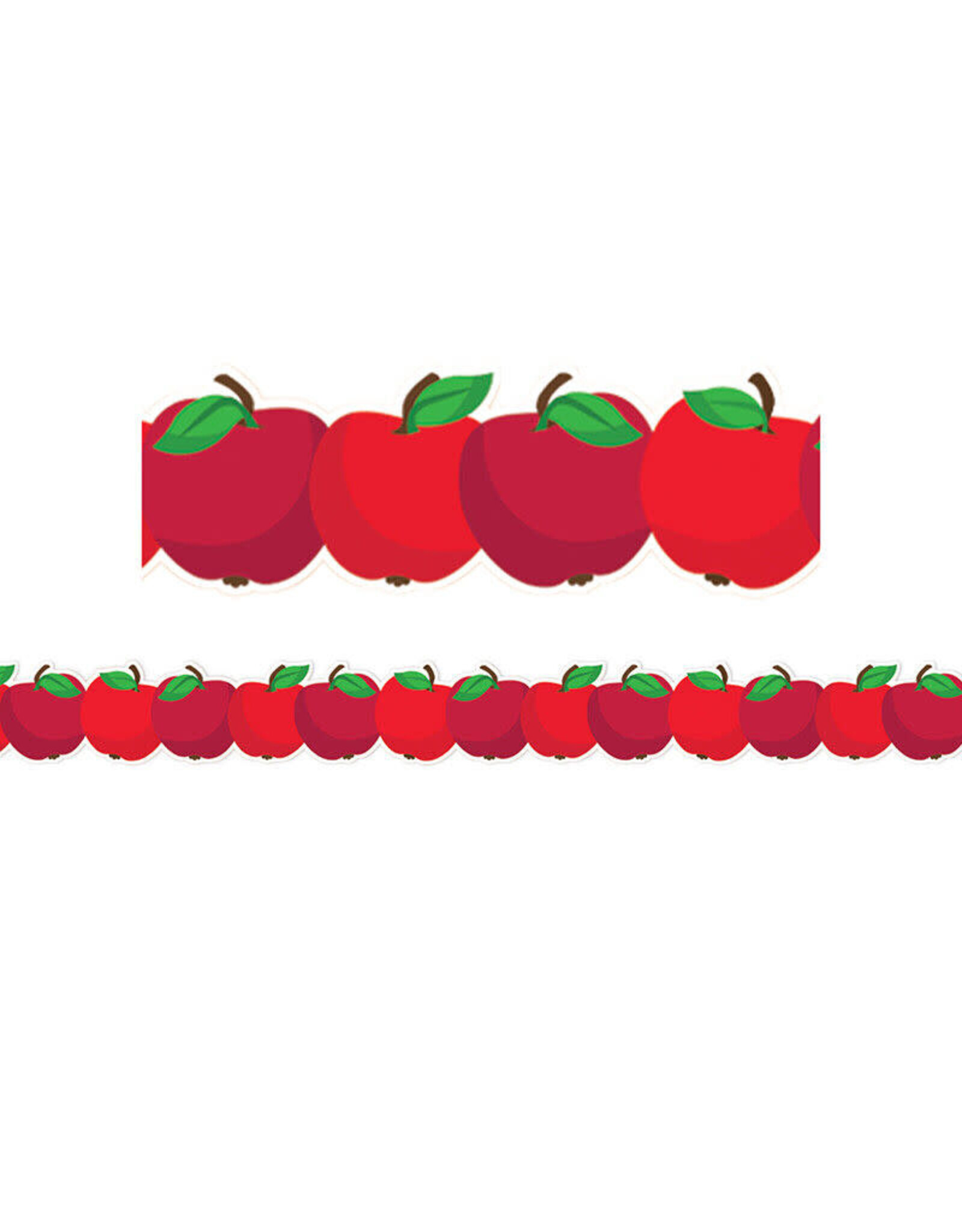 EXTRA WIDE SCALLOPED BORDER  APPLES - 3 1/4"X37'