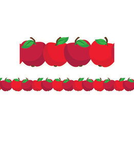 EXTRA WIDE SCALLOPED BORDER  APPLES - 3 1/4"X37'