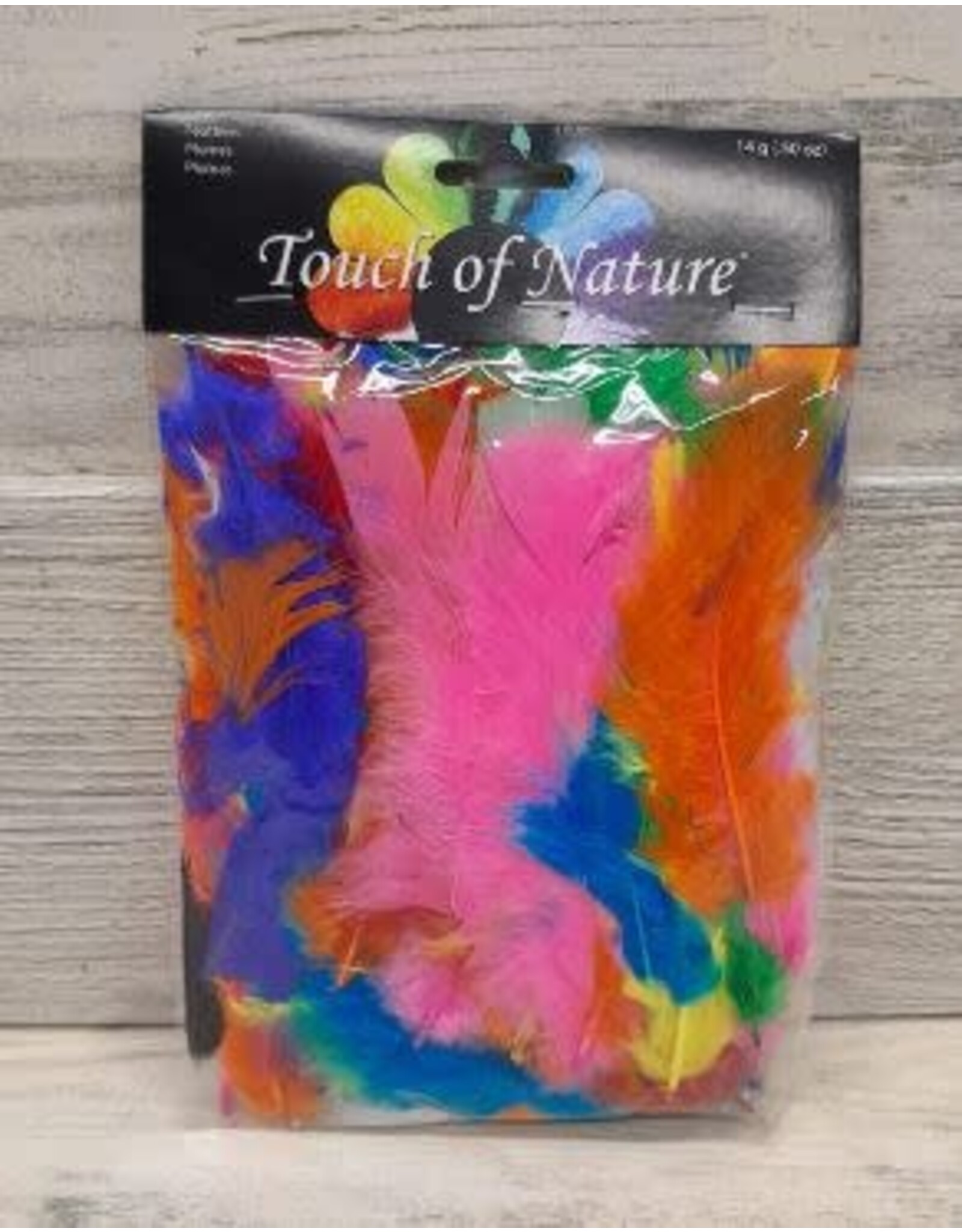 FEATHERS: BRIGHT ASSORTED 14 GRAMS