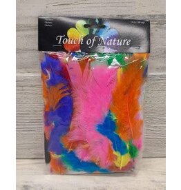 FEATHERS: BRIGHT ASSORTED 14 GRAMS