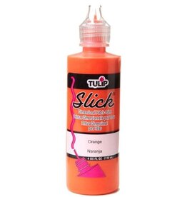 Tulip Tulip Dimensional Fabric Paint 4oz-Slick - Orange