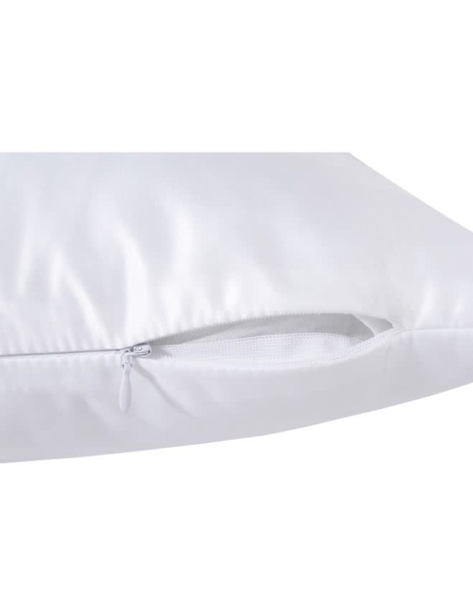 PILLOW CASE - WHITE NO PRINT 11 3/4"x11 3/4"