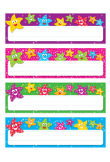 NAME PLATE: DANCING STARS 9.5"X3" 32 PACK