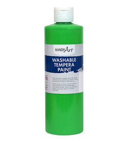WASHABLE FLOURESCENT PAINT 16OZ GREEN