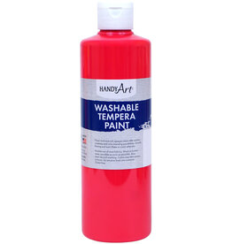 WASHABLE FLOURESCENT PAINT 16OZ PINK