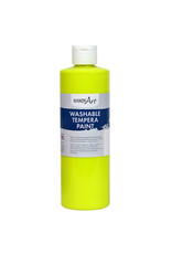 WASHABLE FLOURESCENT PAINT 16OZ YELLOW