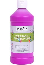 WASHABLE FINGER PAINT: FLUORESCENT VIOLET 16OZ