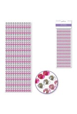 RHINESTONE STICKER: 6MM PRINCESS ASSORTMENT 504 PACK