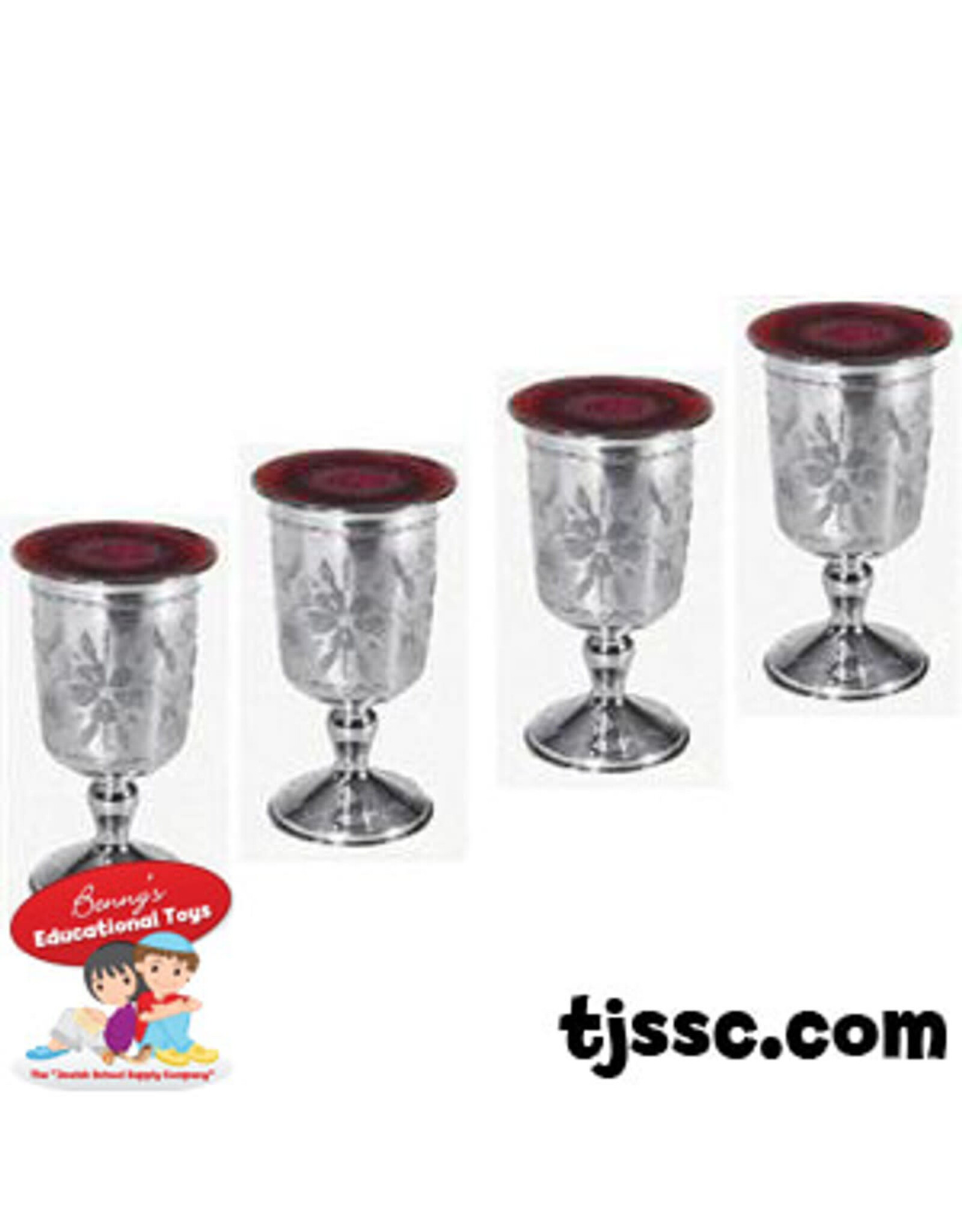 CUT-OUTS-  4  CUPS 4"x2" -  FLOWER  20 SETS