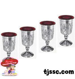 CUT-OUTS-  4  CUPS 4"x2" -  FLOWER  20 SETS