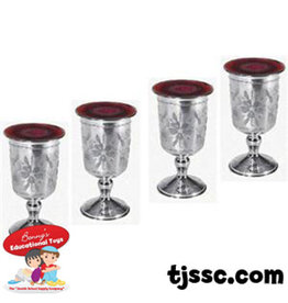 CUT-OUTS-  4  CUPS 4"x2 -  FLOWER  20SETS