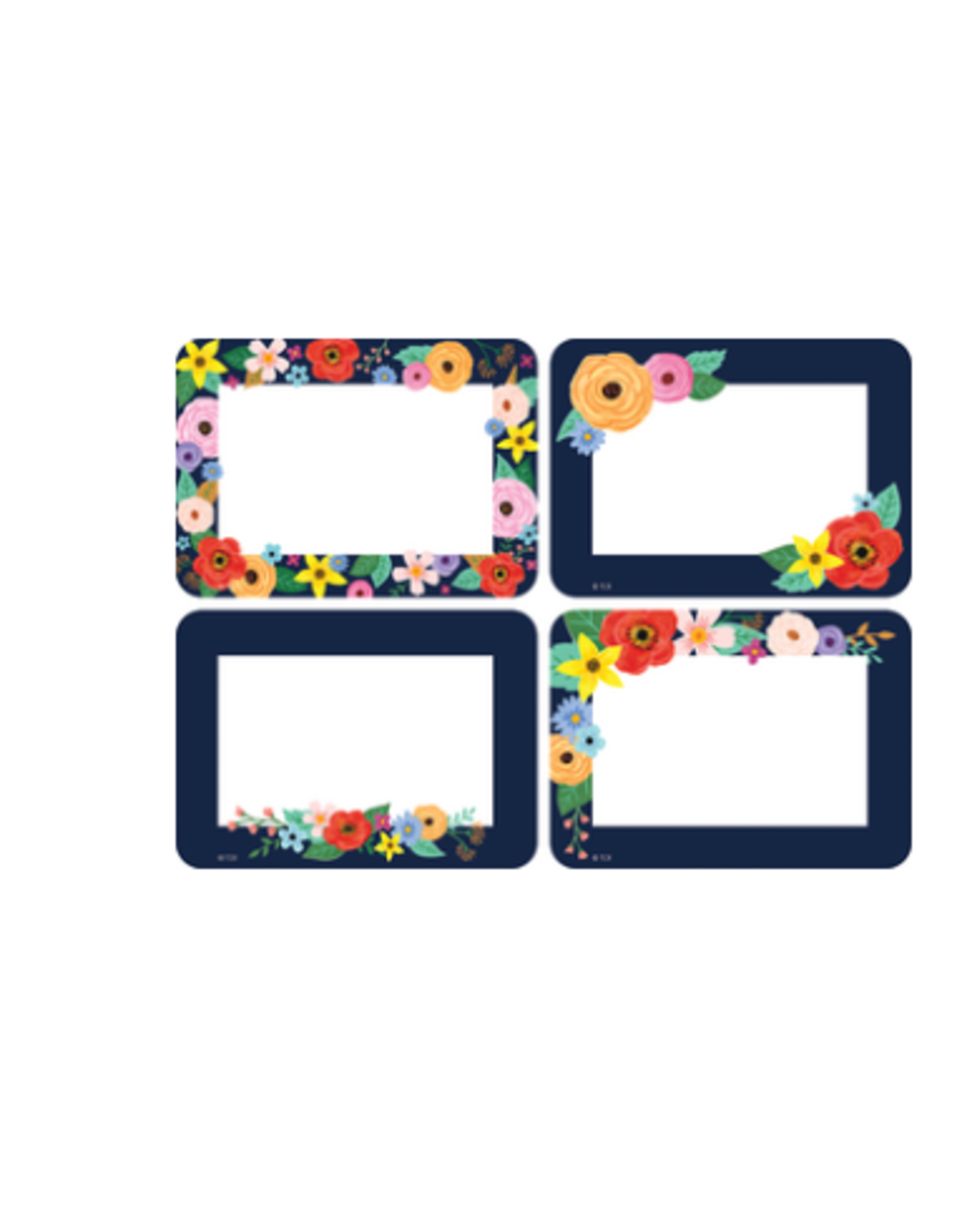 NAME TAG: WILD FLOWERS 36 PACK