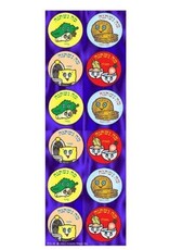 incento magic STICKERS: FOUR QUESTIONS 1¼" ROUND - 3 SETS PER SHEET - 6 SHEETS