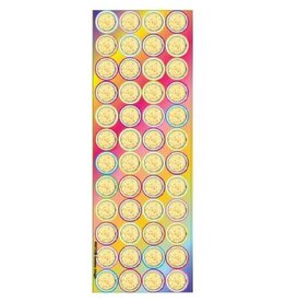 STICKERS: MINI MATZAH 1/2" - 48 PER SHEET- 6 SHEETS