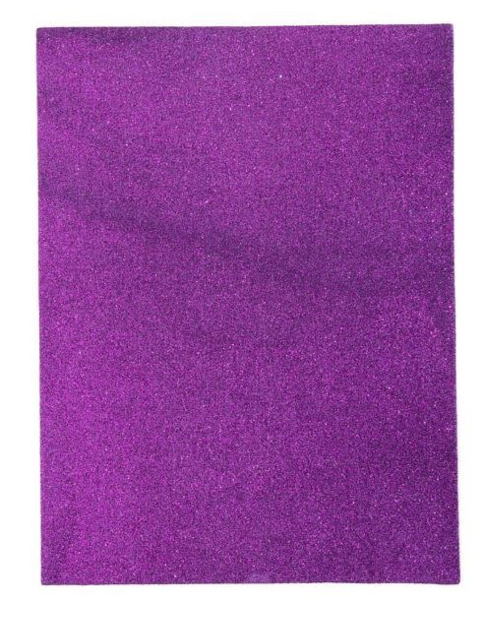 GLITTER FOAM SHEET: 9X12, 2MM PURPLE
