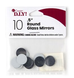 MIRROR 1/2" ROUND - 10 PACK