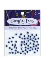 WIGGLE EYES: 7MM - 65 PACK