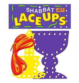 LACE UPS -  SHABBOS 7.5"x6.5"