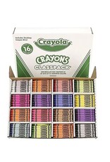 CRAYOLA CLASSPACK: CRAYONS REGULAR SIZE 800 PACK 16 COLORS