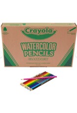 CRAYOLA CLASSPACK: COLORED WATERCOLOR PENCILS 240 PACK 12 COLORS