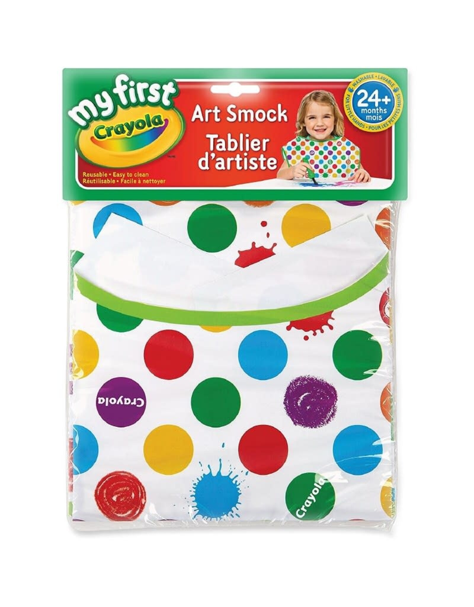 ART SMOCK - by  CRAYOLA 24+ Months