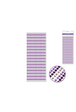 RHINESTONE STICKER: 4MM VIOLA ASSORTMENT 1029 PACK