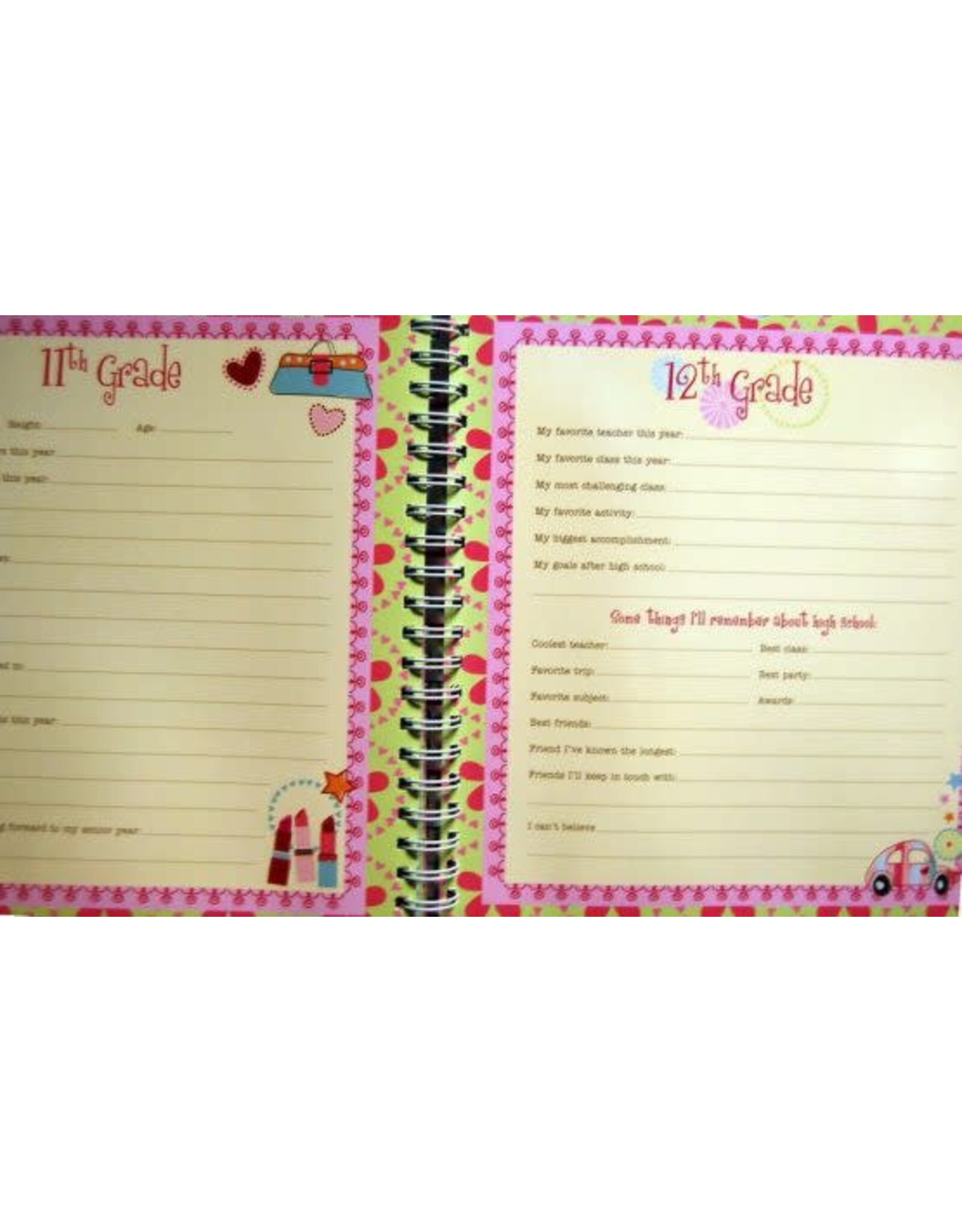 SCHOOL YEARS MEMORY KEEPER