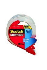 SCOTCH HEAVY DUTY PACKAGING TAPE WITH DISPENSOR 1.88"X38.2 YARDS