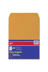 MANILA ENVELOPE 10"x13" PRESS & SEAL - 4 PACK