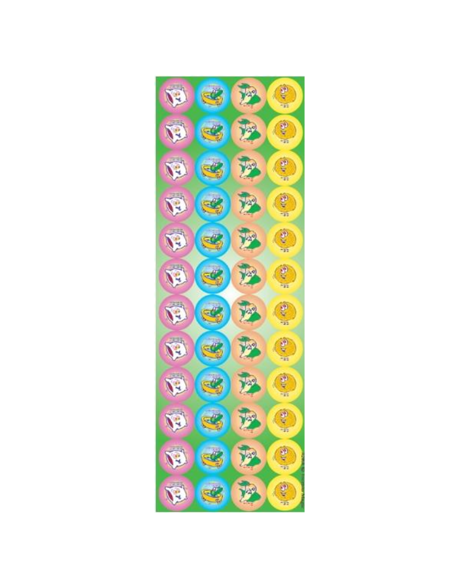 incento magic STICKERS: JUMBO DOTS, PESACH - 6 SHEETS