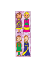 incento magic STICKERS: DIE-CUT BIG GIRLS - 6 SHEETS