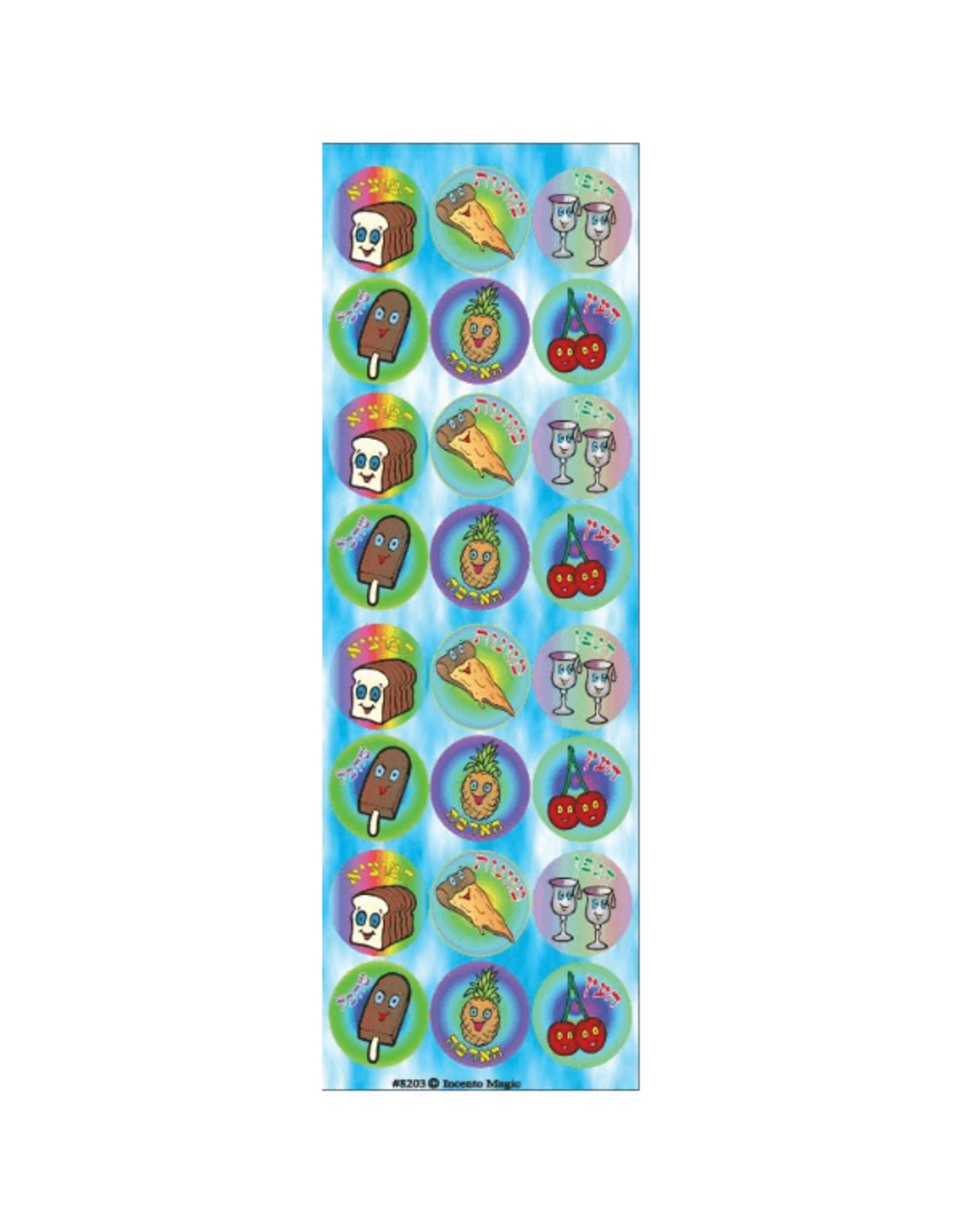 incento magic STICKERS: CIRCLE BRACHOS - 6 SHEETS