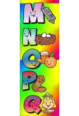incento magic STICKER: ABC WITH PICTURE-2"X3"