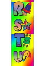 incento magic STICKER: ABC WITH PICTURE-2"X3"