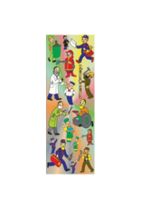 incento magic STICKERS: JEWISH COMMUNITY HELPERS - 6 SHEETS