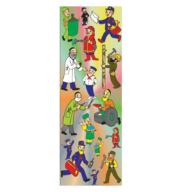 incento magic STICKERS: JEWISH COMMUNITY HELPERS - 6 SHEETS