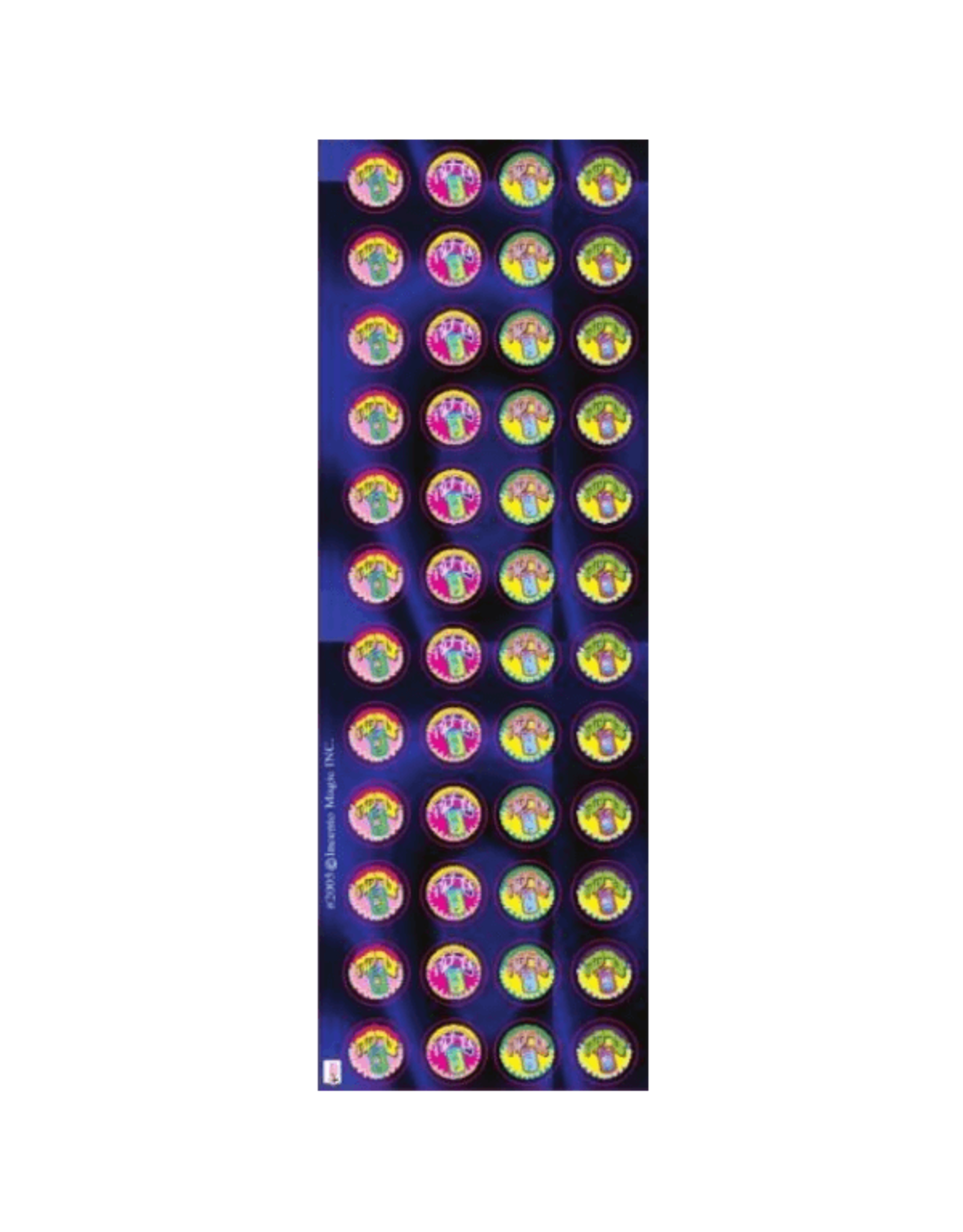 incento magic STICKERS:  DOTS, TZEDAKAH - 6 SHEETS