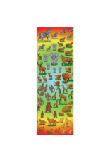 incento magic STICKERS: ZOO ANIMALS MINI - 6 SHEETS