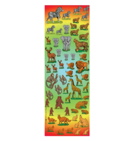 incento magic STICKERS: ZOO ANIMALS MINI - 6 SHEETS