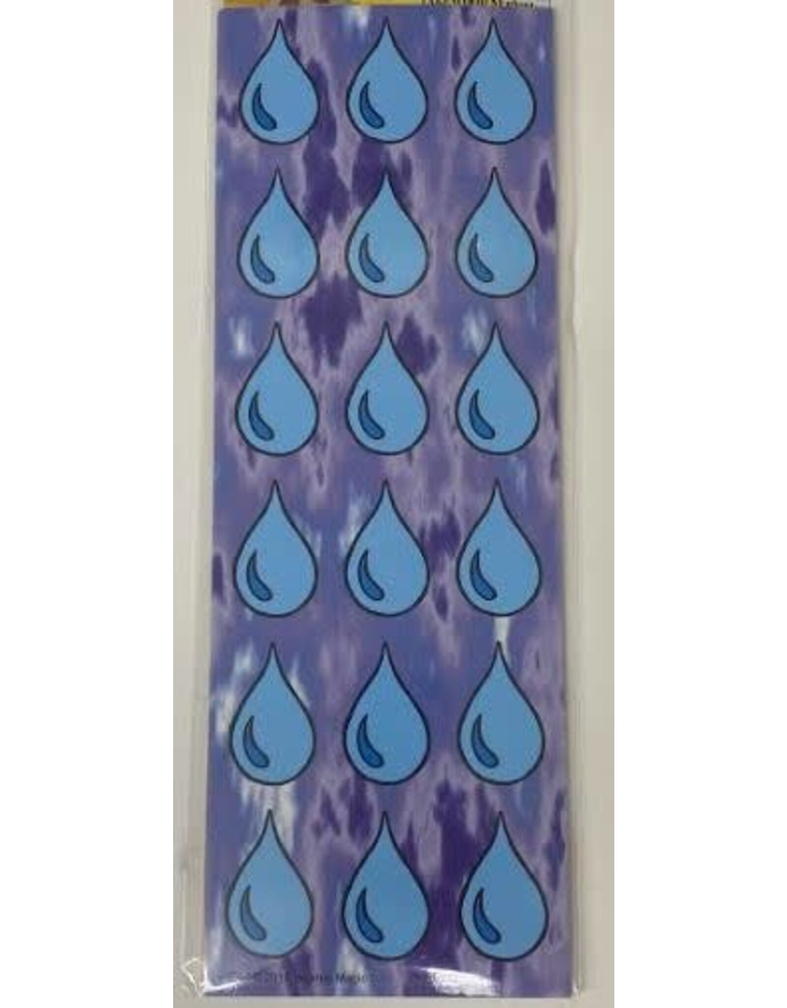 incento magic STICKERS: RAINDROP 1" - 6 SHEETS